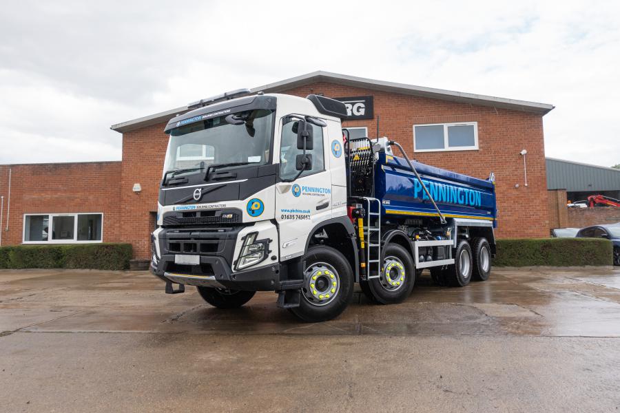 PBC Plant Ltd continues its fleet expansion with a new 8x4 grab lorry