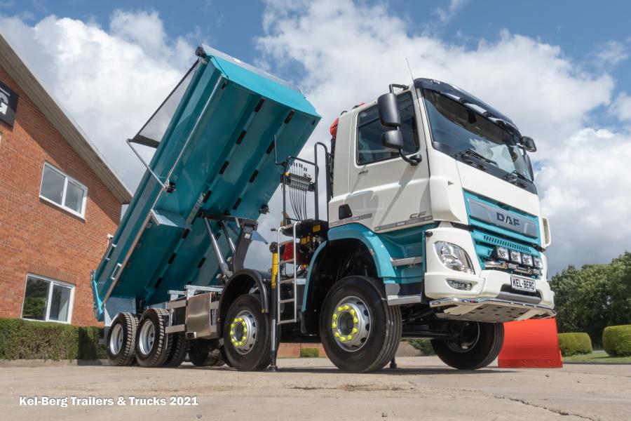 MR DIG GROUNDWORKS – DAF FAD CF450 8X4 KEL-BERG GRAB LOADER