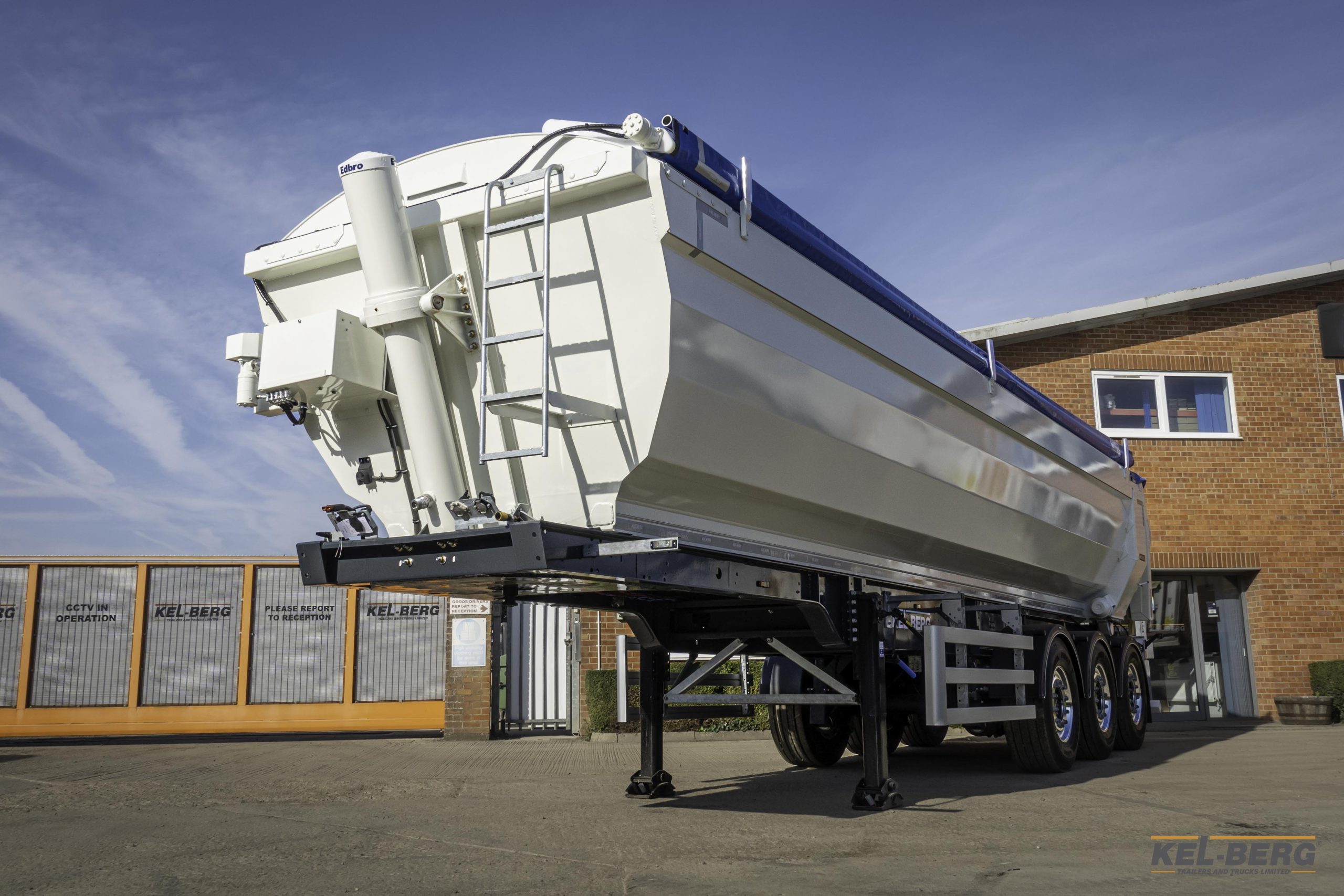 KEL-BERG T100 Aluminium Aggregate Tipping Trailer
